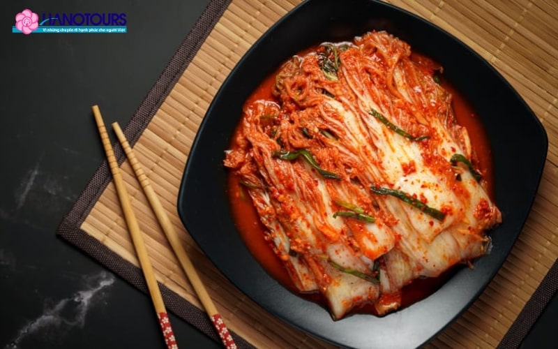 Kim chi là một món ăn mang đậm nét văn hóa Hàn Quốc