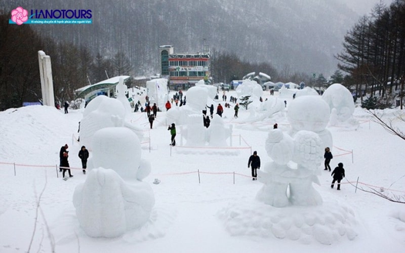 Lễ hội núi tuyết Taebaeksan với nhiều hoạt động thú vị
