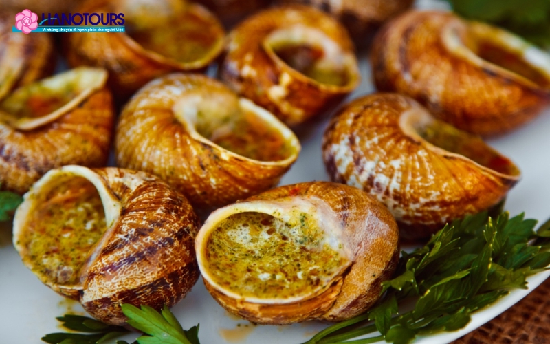 Ốc sên đã trở thành một món ăn đặc trưng và phổ biến trong ẩm thực Pháp