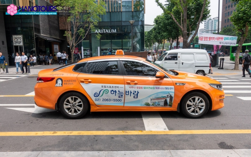 Taxi EverCab tại Hàn Quốc