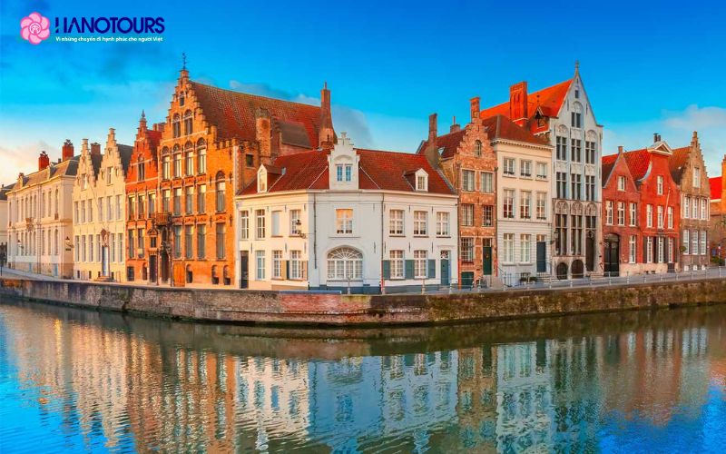 Bruges là thành phố du lịch nổi tiếng nhất nước Bỉ