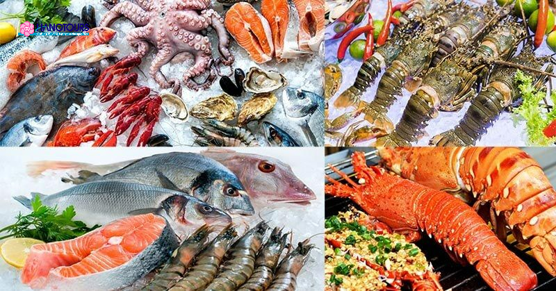 Chợ Gwangjang nổi tiếng với nhiều loại hải sản tươi sống đáng giá tiền