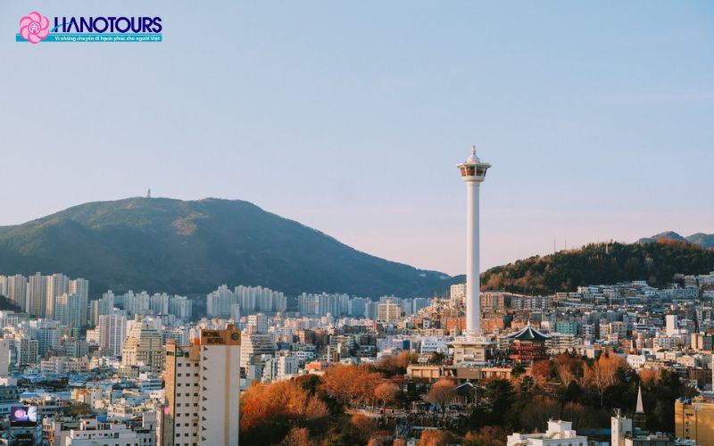 Mùa thu là thời điểm vàng để tận hưởng trọn vẹn vẻ đẹp của tháp Busan