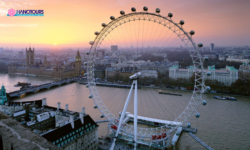 London Eye mang lại cho du khách tầm nhìn toàn cảnh London từ trên cao