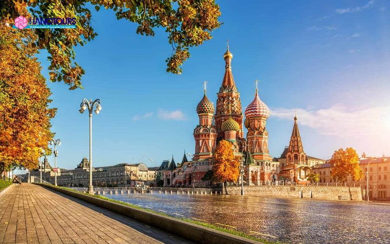 Thời điểm thích hợp để du lịch Nga là từ tháng 5 đến tháng 11
