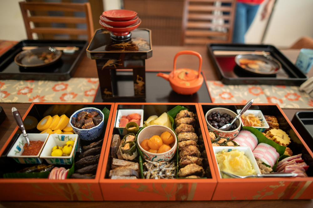 Mỗi món ăn trong Osechi đều mang ý nghĩa cầu chúc may mắn