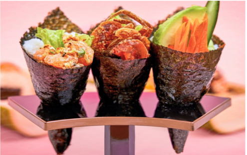 Temaki Sushi là một trong những loại sushi lớn nhất (sưu tầm)