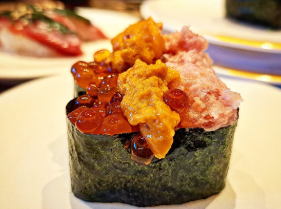 Gunkan sushi với vẻ ngoài vô cùng bắt mắt (sưu tầm)