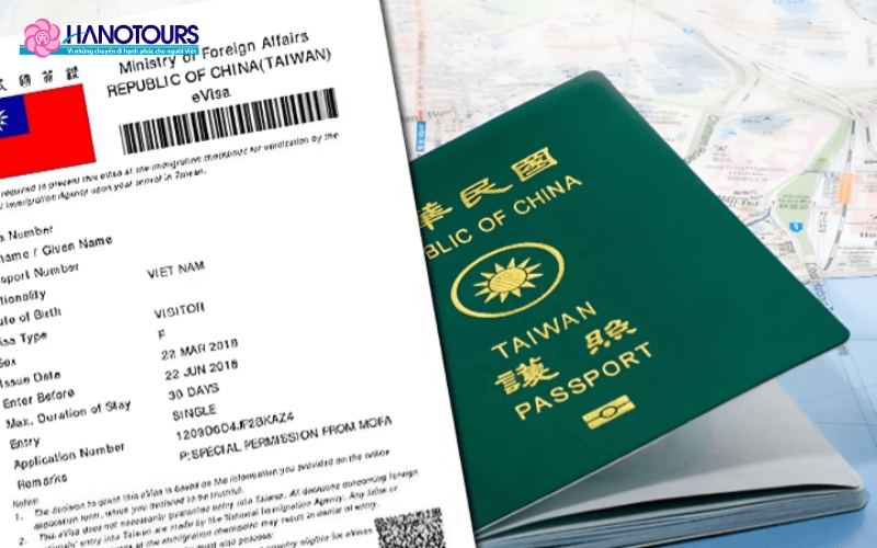 Có 2 hình thức xin visa du lịch Đài Loan