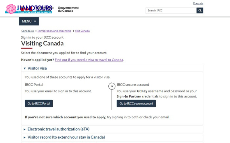 Hãy tải toàn bộ giấy tờ lên tài khoản IRCC để được xét duyệt hồ sơ xin visa Canada