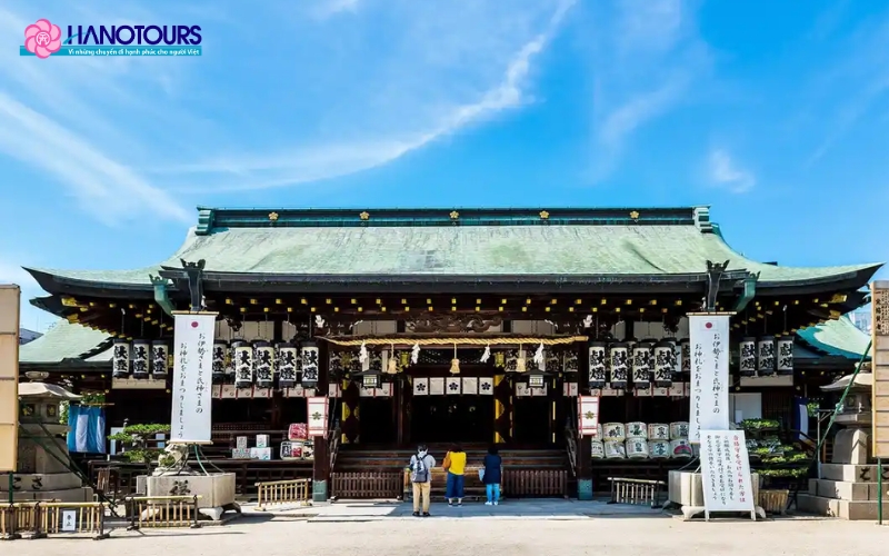 Osaka Tenmangu mang vẻ đẹp kiến trúc cổ đậm phong cách Nhật