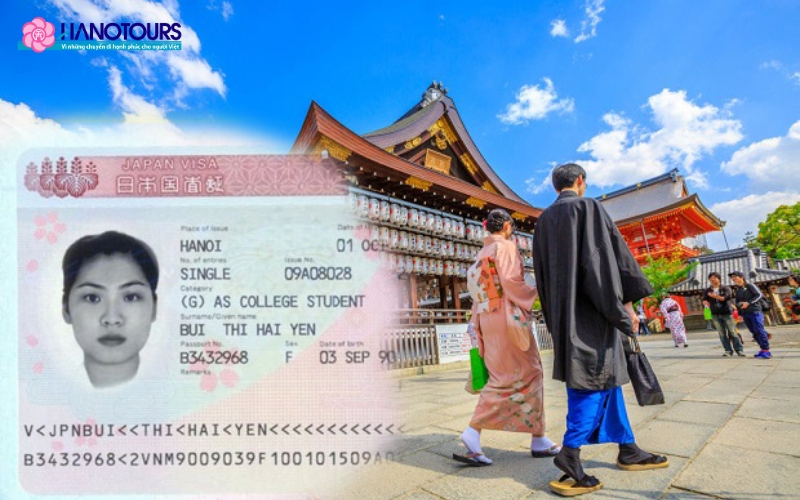 Visa du lịch Nhật Bản gồm 2 loại: Visa du lịch tự túc và visa du lịch theo package tour