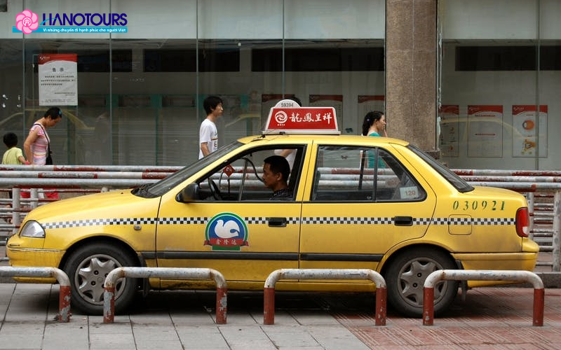 Taxi là phương tiện phổ biến ở Trung Quốc