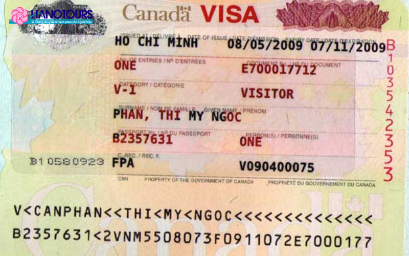 Visa Canada tạm thời dành cho khách du lịch