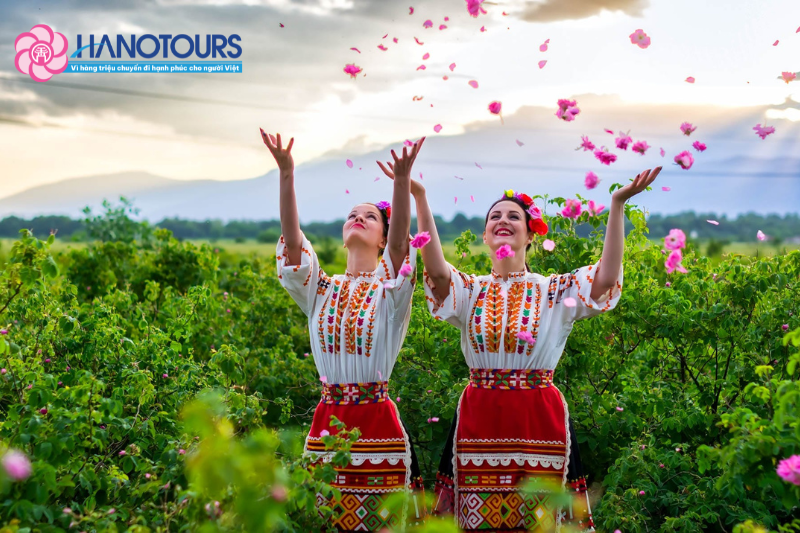 Lễ hội hoa hồng nổi tiếng diễn ra vào cuối tháng 5 đầu tháng 6