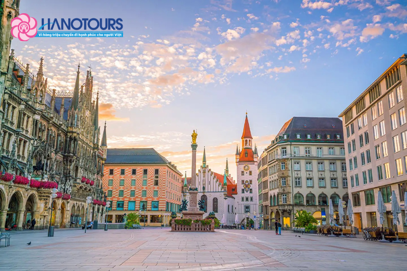 Munich là điểm đến không thể bỏ lỡ khi đi du lịch Đức