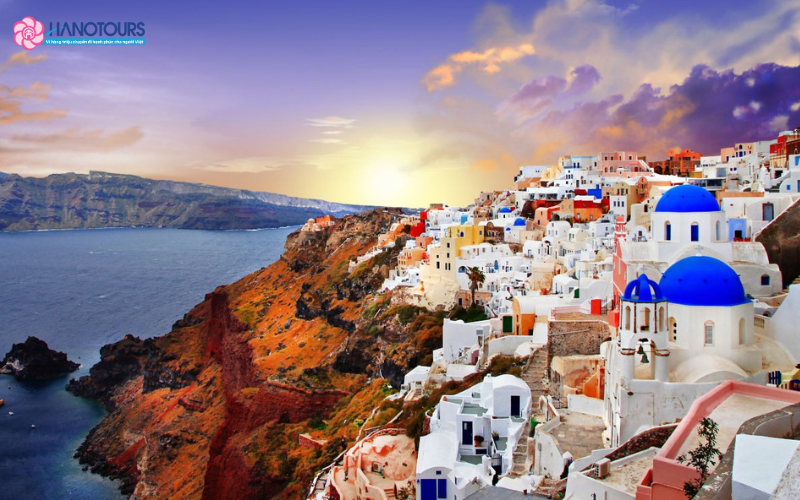 Hòn đảo thiên đường Santorini