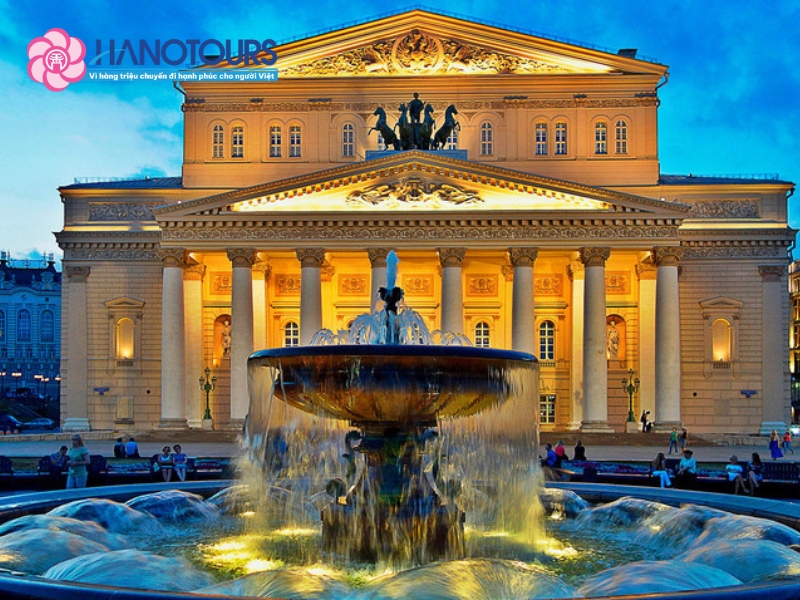 Hành trình qua những nhà hát huyền thoại giúp du khách hiểu nước Nga sâu hơn