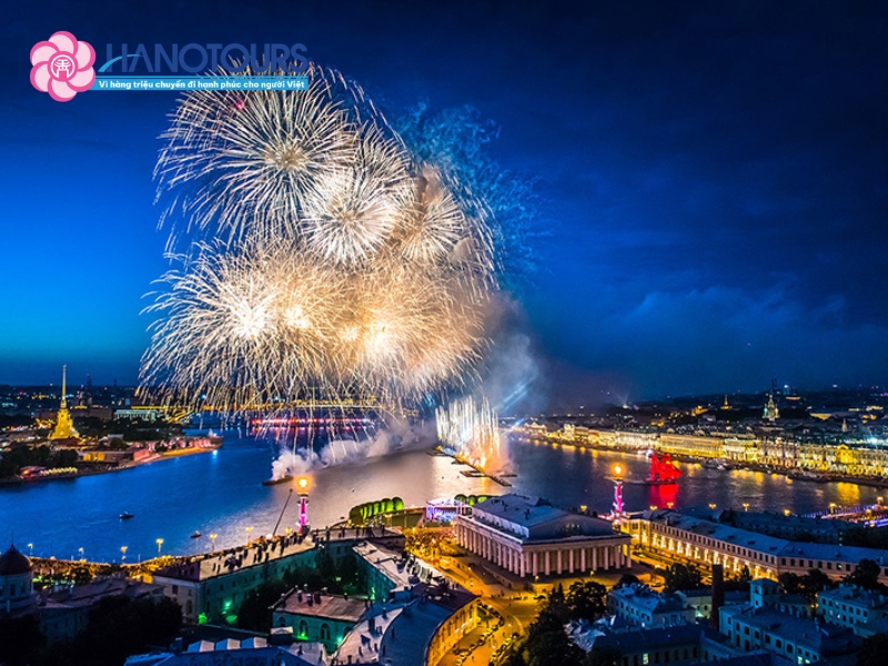 Những trải nghiệm không nên bỏ lỡ trong mùa Đêm trắng Saint Petersburg