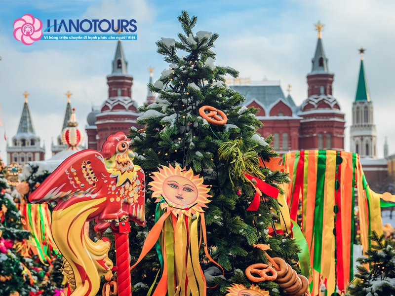 Trải nghiệm du lịch hấp dẫn khi tham gia lễ hội mùa xuân nước Nga