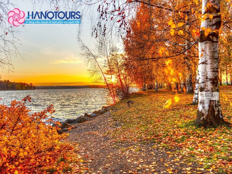 Cảnh sắc bốn mùa khiến xứ sở Bạch Dương luôn mới mẻ