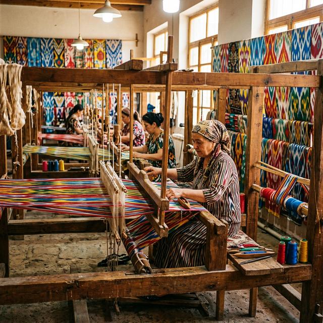 Đến Fergana để chạm gần hơn vào đời sống và nghề thủ công Uzbekistan