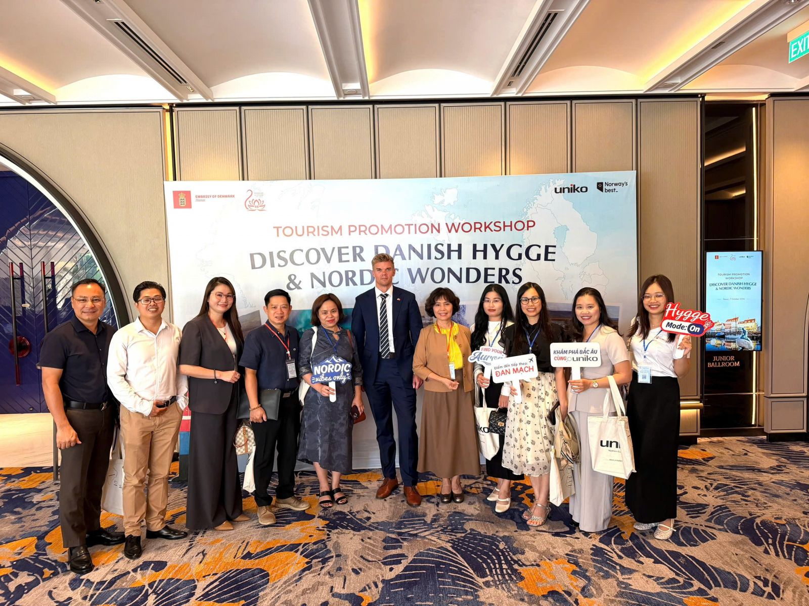 TGĐ Hanotours Hồ Xuân Phúc vinh dự tham gia workshop do ĐSQ Đan Mạch tại Việt Nam tổ chức