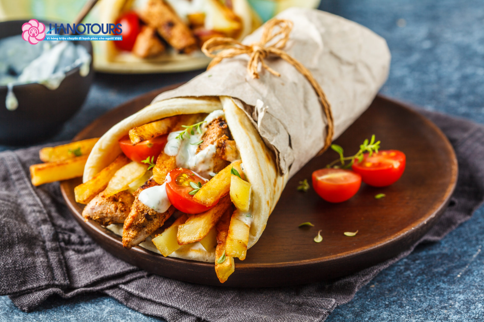 Souvlaki - món ăn quốc dân của Athens