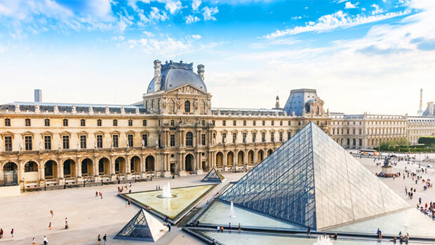 Tour châu âu linh hoạt bảo tàng Louvre