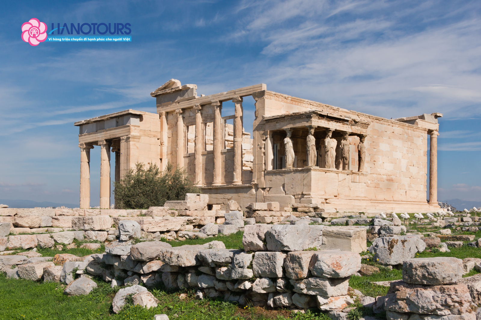 Đền Erechtheion - Một biểu tượng tinh tế của kiến trúc Hy Lạp cổ đại