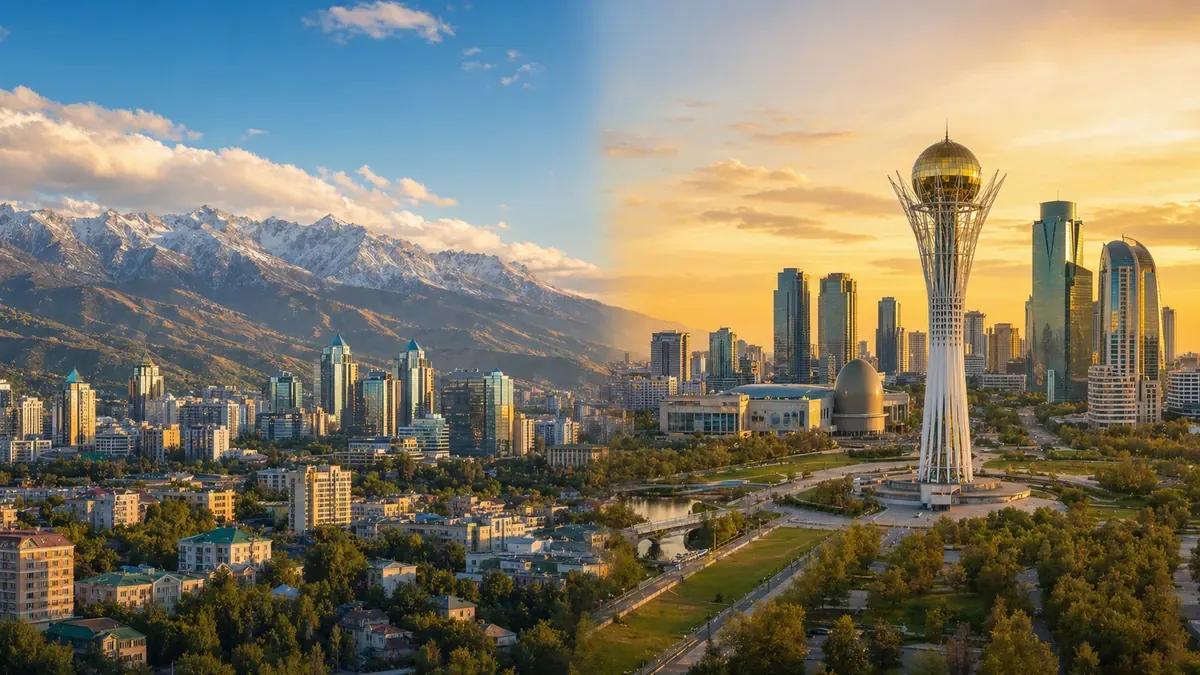 Kazakhstan gây ấn tượng với thảo nguyên rộng lớn, núi tuyết hùng vĩ, những hồ nước xanh và các thành phố hiện đại giữa lòng Trung Á