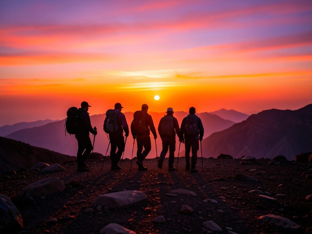 Bình minh trên núi Sinai đẹp nhất khi những tia nắng đầu ngày nhẹ nhàng đánh thức miền núi đá cổ xưa