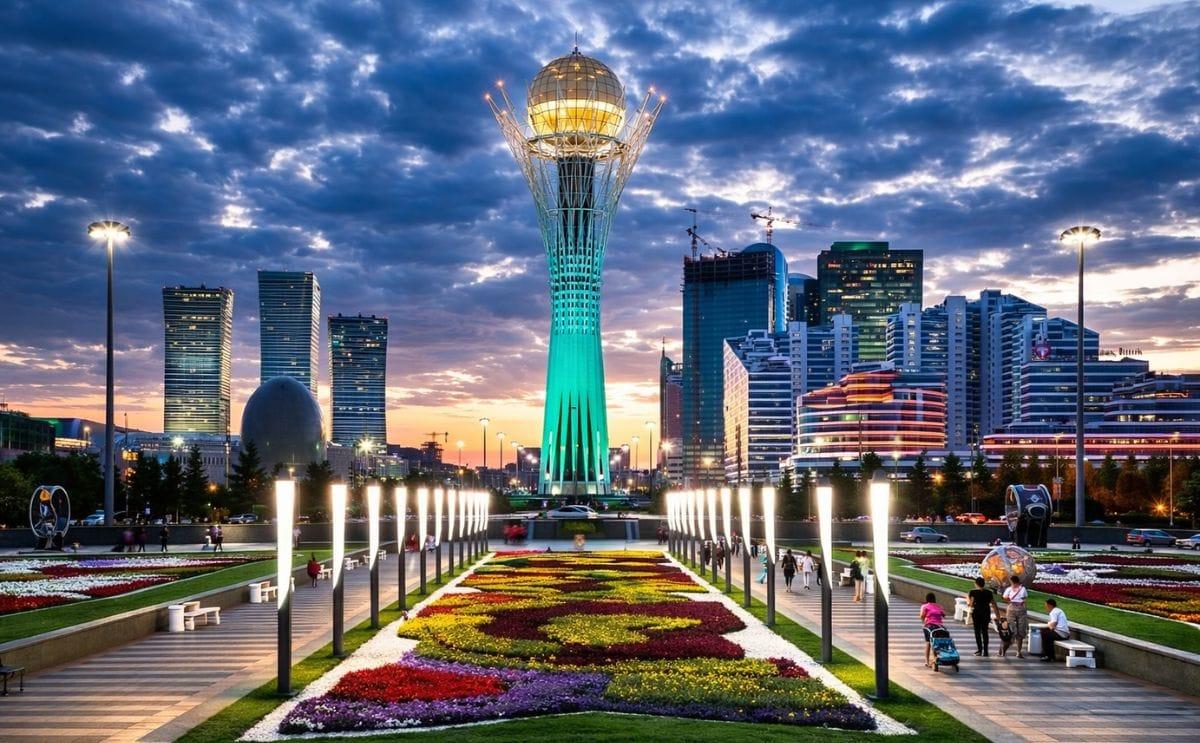 Astana phô diễn diện mạo hiện đại và đầy ấn tượng của Kazakhstan