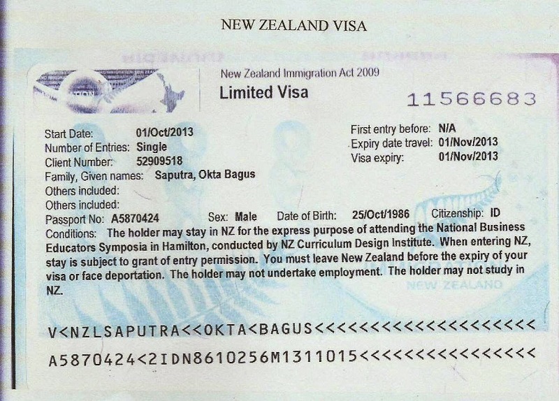 Visa là điều kiện tiên quyết để xuất ngoại du lịch New Zealand