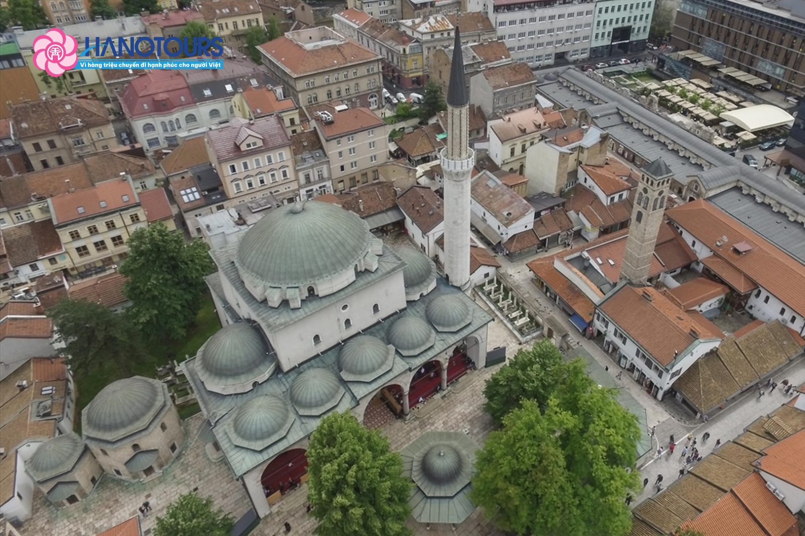 nhà thờ Hồi giáo Gazi Husrev-beg - Công trình Hồi giáo đẹp và quan trọng nhất ở Balkan