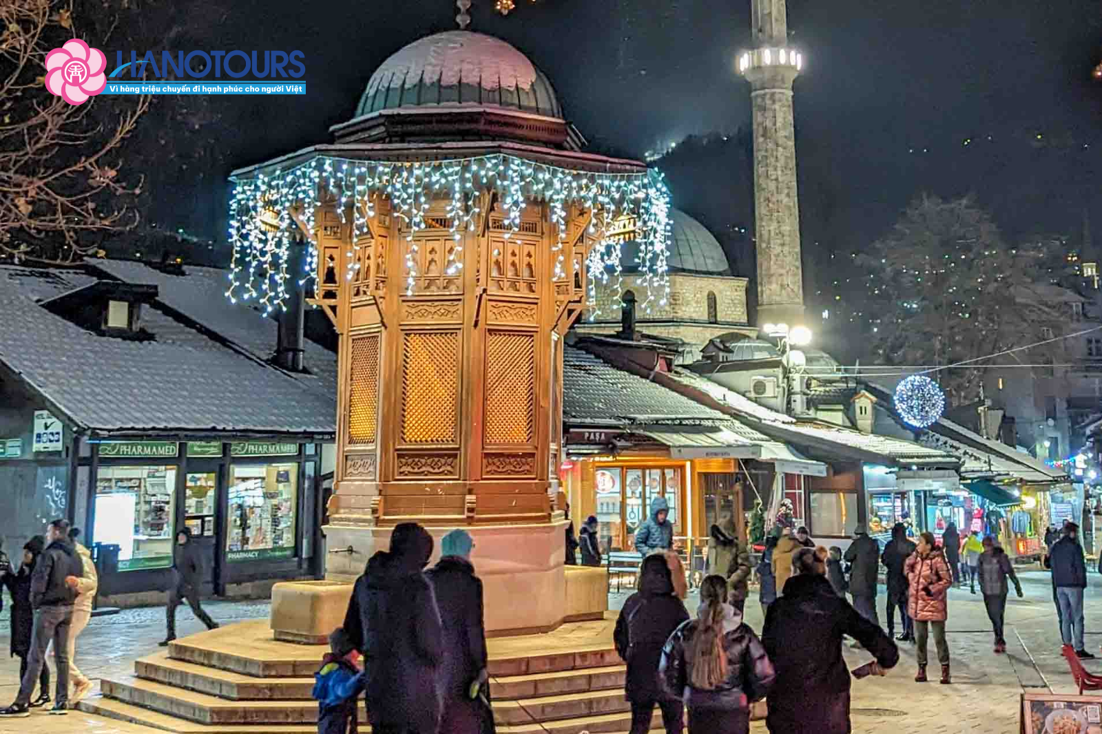 Baščaršija - khu chợ cổ có tuổi đời hơn 500 năm
