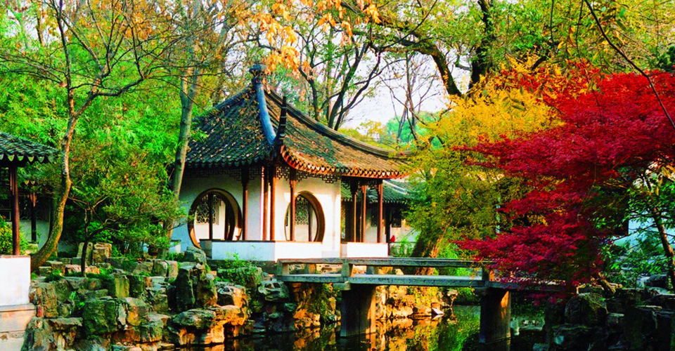 Khám phá nghệ thuật vườn cổ Tô Châu qua những tiểu cảnh tinh tế, hồ nước và non bộ đậm chất Giang Nam
