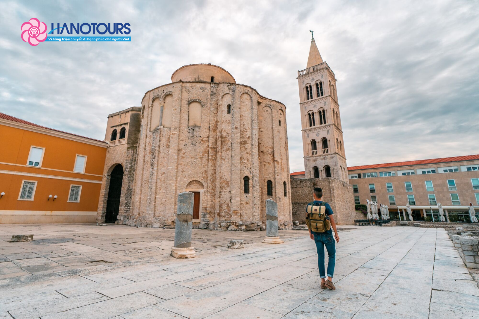 Nhà thờ St. Donatus với lối kiến trúc Byzantine kiên cố và đơn giản – Biểu tượng bất diệt của Zadar