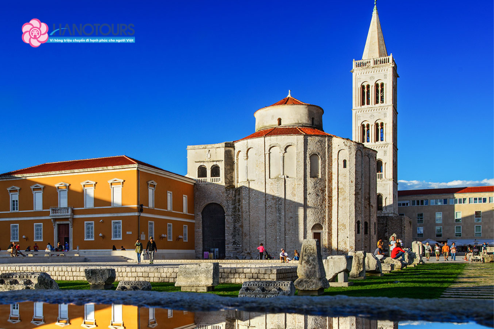 Khu phố cổ Zadar mỗi thời điểm đều mang một nét cuốn hút riêng