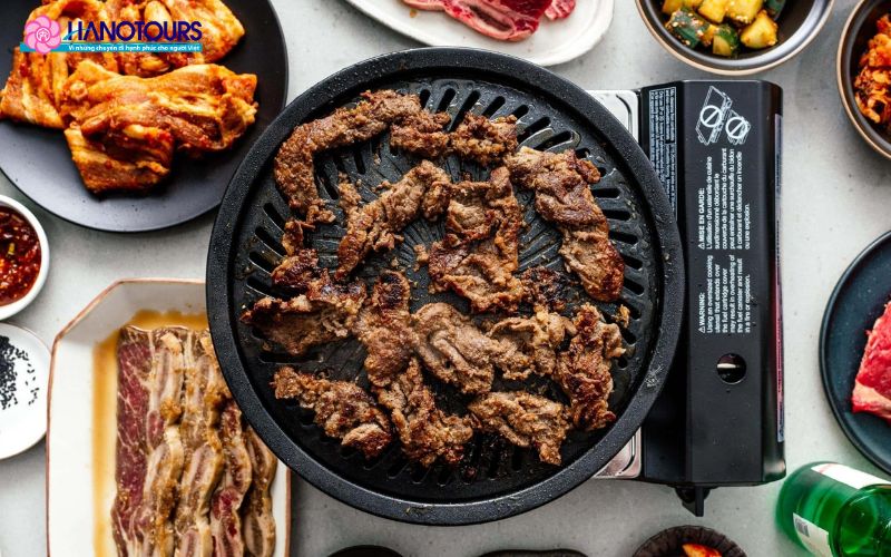 Bulgogi là món ăn vô cùng nổi tiếng tại các nhà hàng ở Hàn Quốc