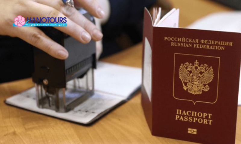Bảng giải thích chi tiết các ký hiệu phổ biến trên visa Nga