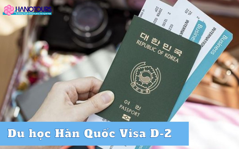 Visa D-2 được cấp cho các đối tượng là sinh viên du học theo các hệ tại Hàn