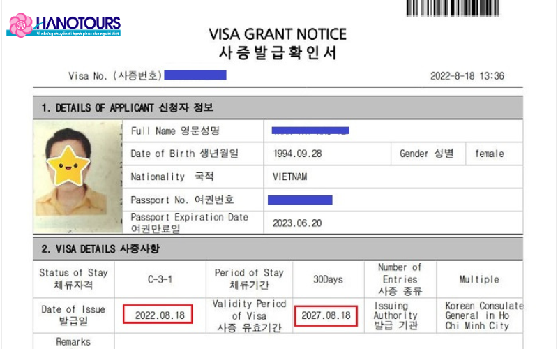 Visa multiple dành cho các đối tượng có nhu cầu đi lại và lưu trú nhiều lần giữa Việt - Hàn