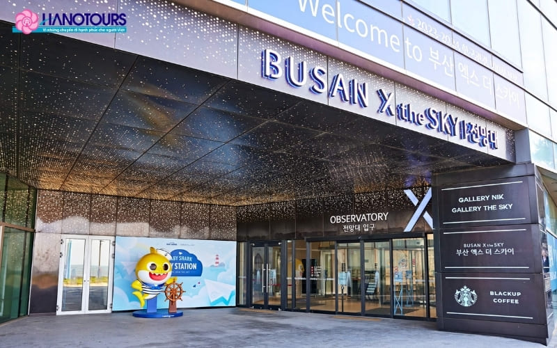 BUSAN X the SKY là đài quan sát cao nhất Busan