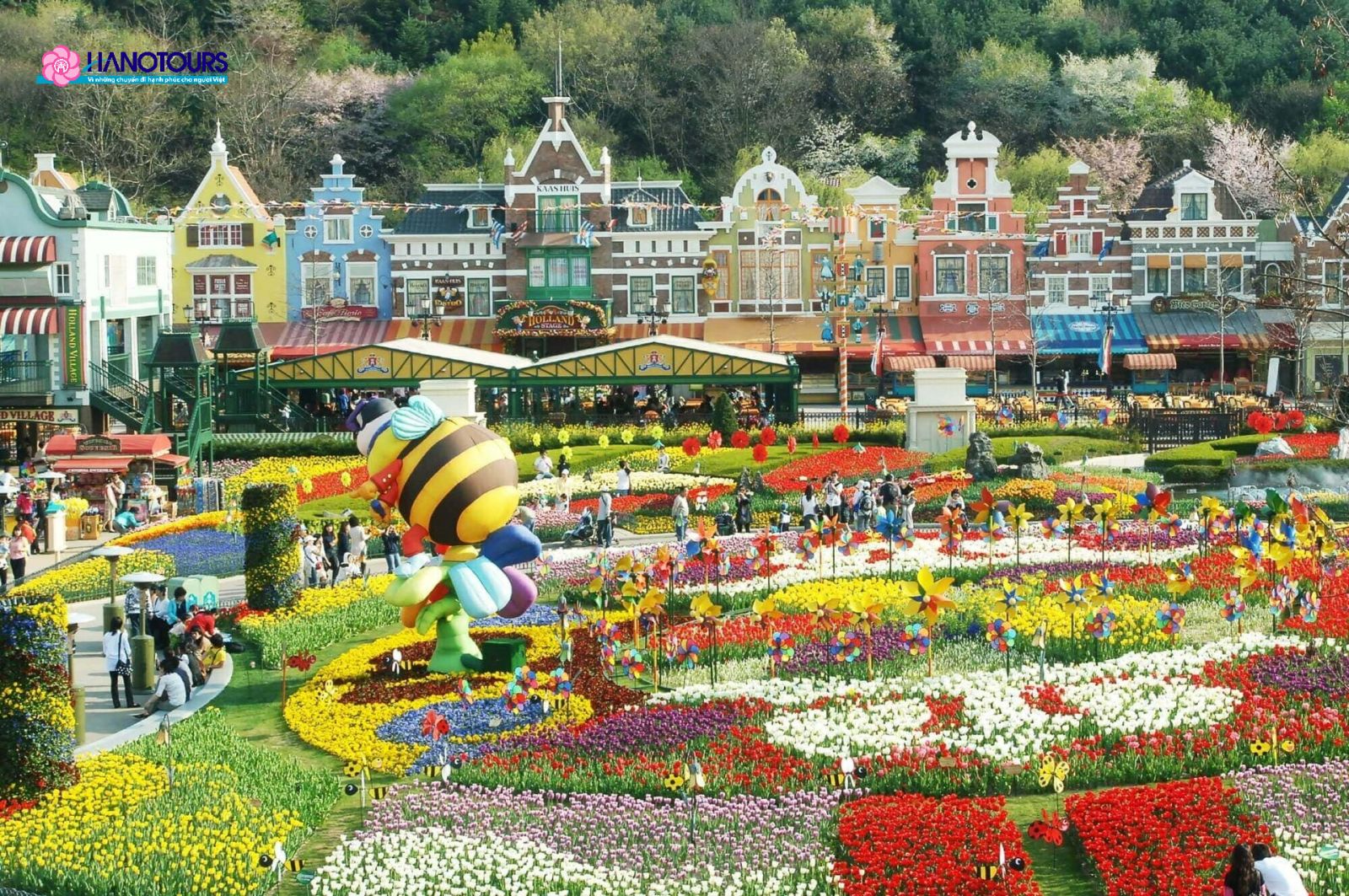 Công viên giải trí Everland Hàn Quốc là công viên giải trí lớn nhất