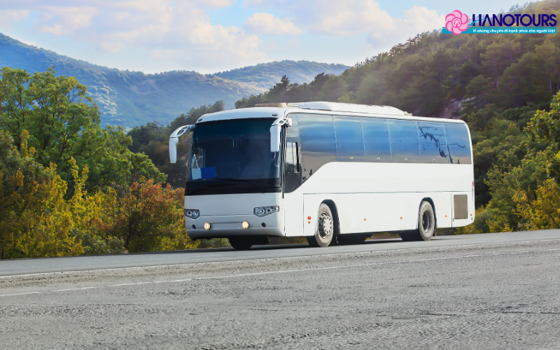 Xe buýt - lựa chọn được nhiều du khách yêu thích khi đi tour du lịch Bờ đông nước Mỹ.