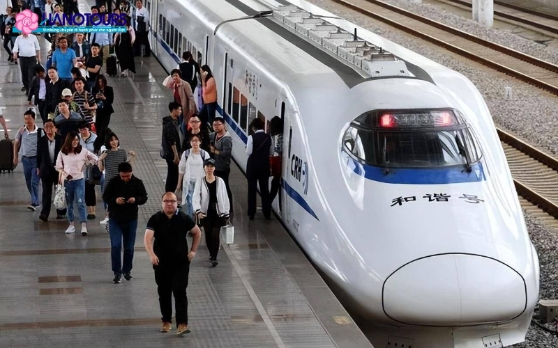Cách làm thủ tục để lên tàu cao tốc Trung Quốc