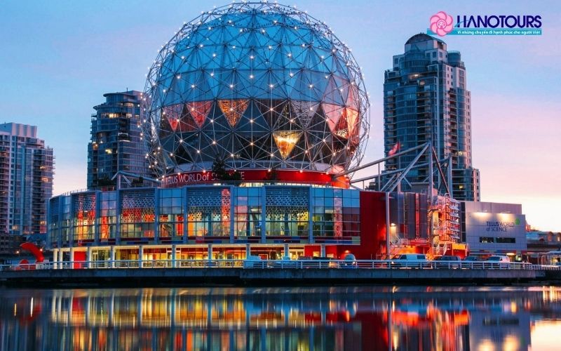 Thành phố du lịch Vancouver nằm ở đâu?