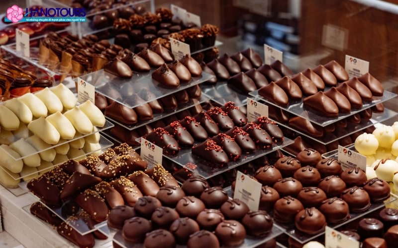 Neuhaus Chocolate tại Bỉ luôn là món quà được thế giới ưa chuộng