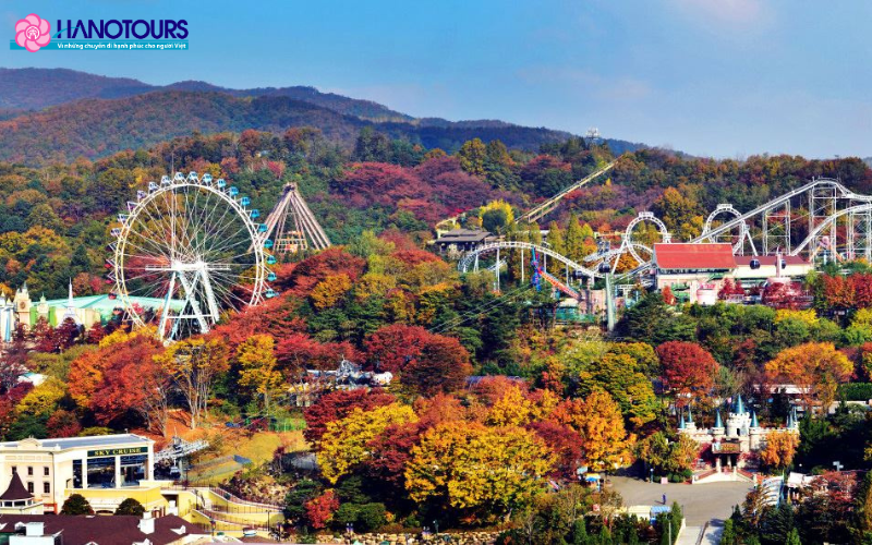 Everland là công viên giải trí có quy mô lớn và hiện đại bậc nhất Hàn Quốc